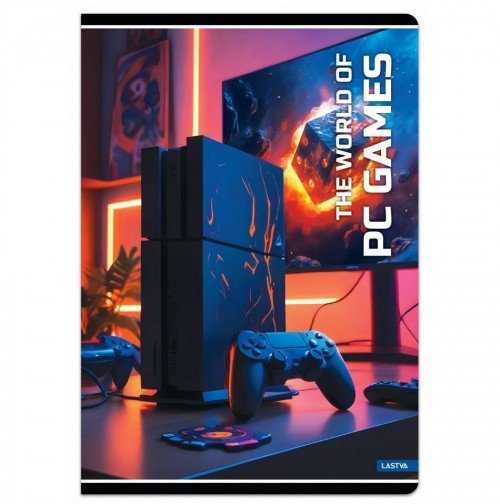 Lastva Sąsiuvinis(platus) A5 32lap 80g lang PC GAMES
