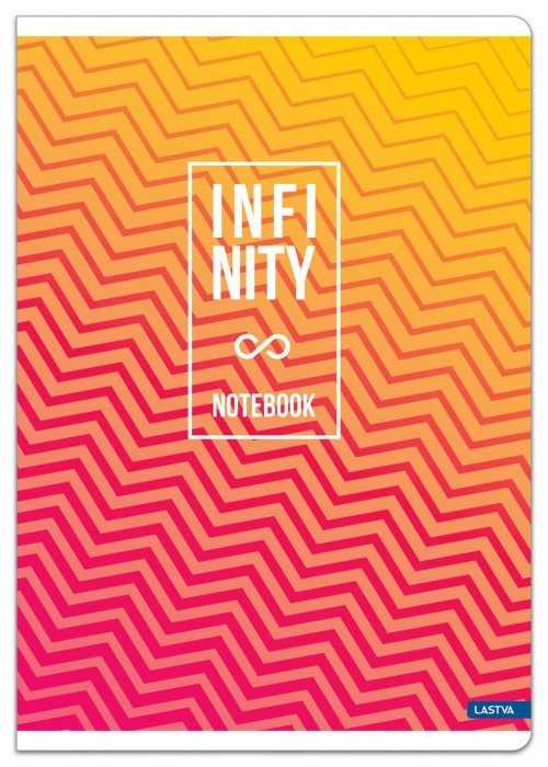 Lastva Sąsiuvinis(platus) A5 32lap 80g lin INFINITY