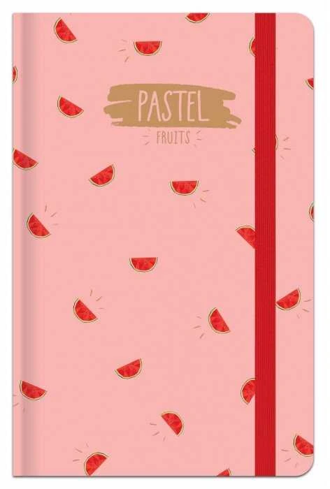 Lastva Užrašų knygutė A6 96lapų 70g langeliais PASTEL