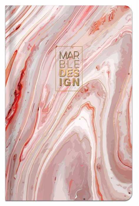Lastva Užrašų knygutė A6 96lap 70g lang MARBLE