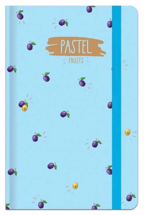 Lastva Užrašų knygutė A6 96lapų 70g langeliais PASTEL