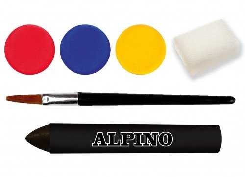 Makiažo rinkinys ALPINO Superhero Aqua make-up 3sp