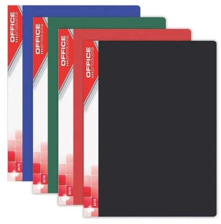 Office Products Aplankas su 30 įmaučių A4 mėlynas