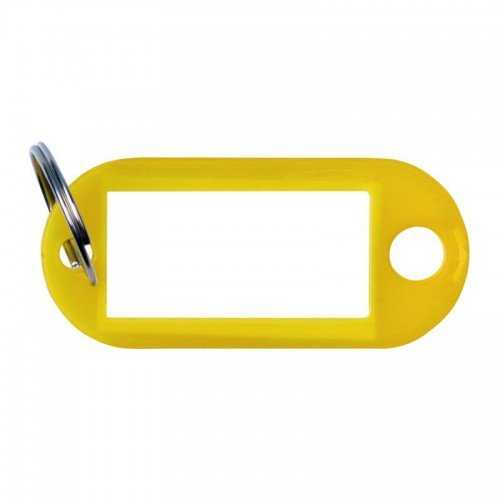Office Products Raktų pakabukai 10vnt geltoni