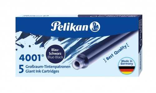 Pelikan Kapsulės GTP/ 5 juodai mėlynos