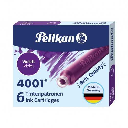 Pelikan Kapsulės TP/ 6 violetinės
