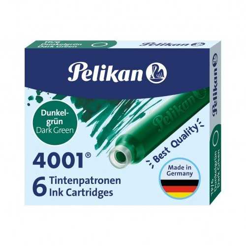 Pelikan Kapsulės TP/ 6 žalios