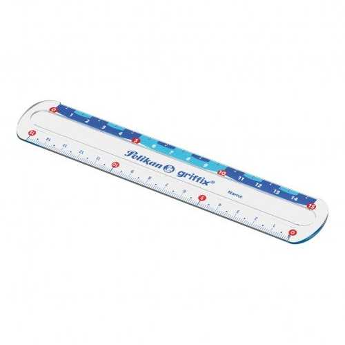 Pelikan Liniuotė 15cm GRIFFIX bls