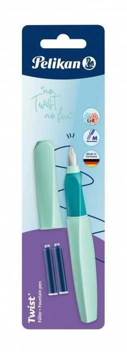 Pelikan Plunksnakotis TWIST P457M neon mint blis