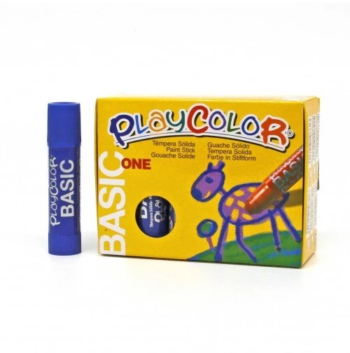Pieštukinis guašas PLAYCOLOR Basic one tam. mėlynas