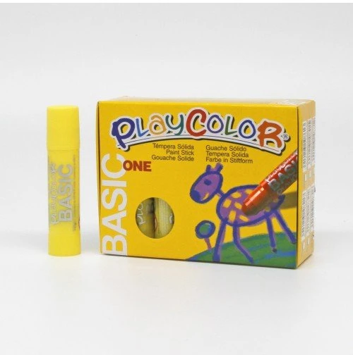 Pieštukinis guašas PLAYCOLOR Basisc one šv. geltonas