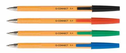 Q-Connect Tušinukas gelt.korp. 0.4mm mėlynas