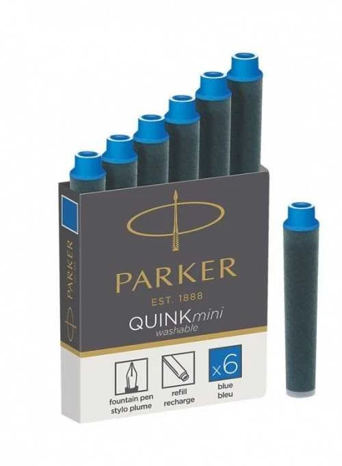 Rašalo kapsulės Parker Standard 5 vnt. Mėlyna - 1950384