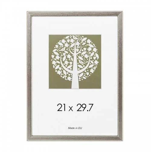 Savex Nuotraukų rėmelis, plastikinis, A4, 21x29,7 cm, vintažinis, sidabro sp.