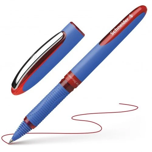 Rašiklis SCHNEIDER ONE HYBRID C 0.3mm, raudona