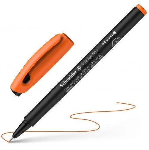 Schneider Rašiklis Topliner 967 04 oranžinis