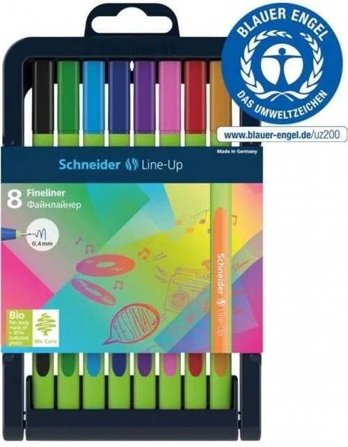 Schneder Schneider Rašiklių rinkinys Line-Up 04 8vnt