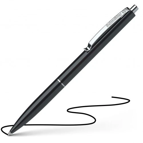 Automatinis tušinukas Schneider K15, 0,5mm, juodos spalvos