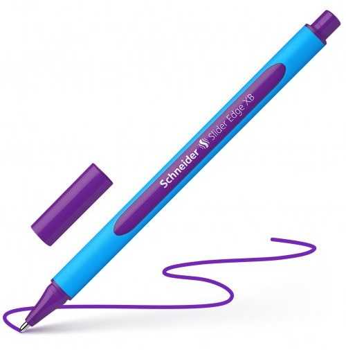 Rašiklis Schneider SLIDER EDGE XB violetinis