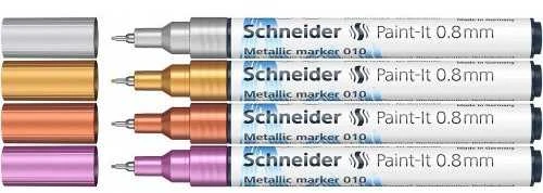 Schneider Žymekliai Paint-lt 010 0.8mm 4vnt mix bls