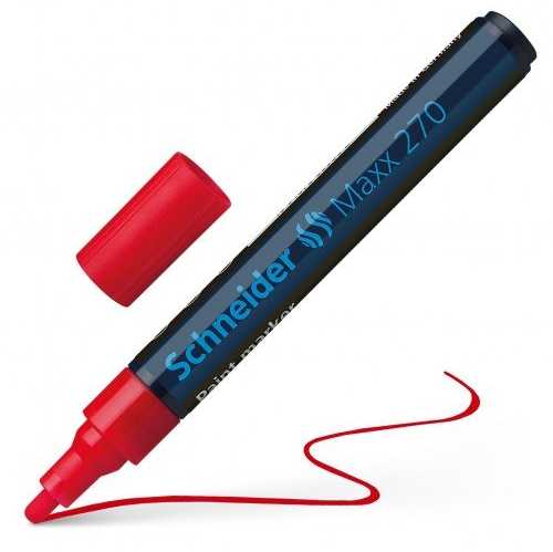Schneider Žymeklis Paint Maxx 270 1-3mm raudonas