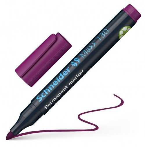 Schneider Žymeklis permanentinis Maxx 130 1-3mm violetinis