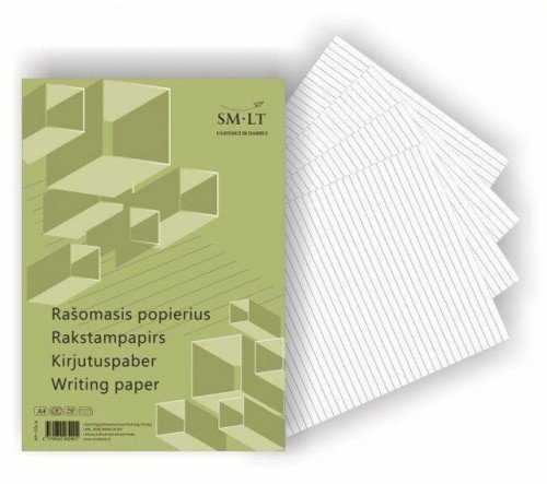 Rašomasis popierius SMLT, A3, linija (100)