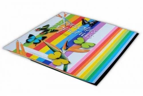 Spalvoto biuro popieriaus Image Coloraction rinkinys, A4, 80g, 10 spalvų, po 5 lapus