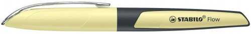Stabilo Plunksnakotis FLOW nib M pastel geltonas