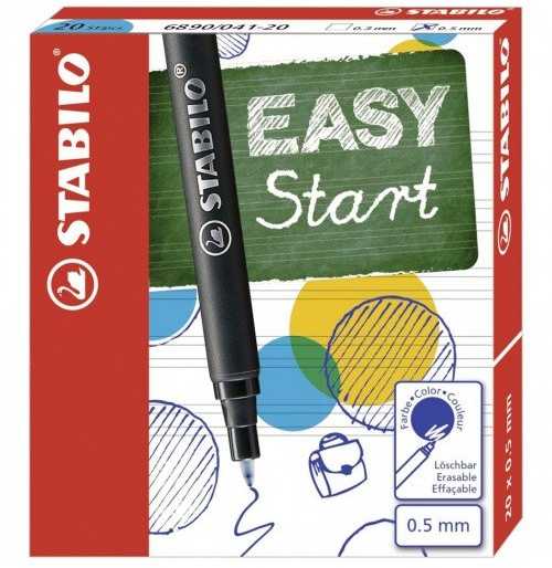 Stabilo Šerdelės 6890 rašikliui EASYStart 20vnt mėlynos