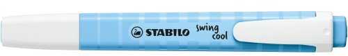 Stabilo Teksto žymeklis SWING COOL pastel mėlynas