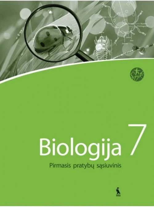 KNYGA Šviesa Biologija. Pirmasis pratybų sąsiuvinis 7 klasei (serija „Šok“)