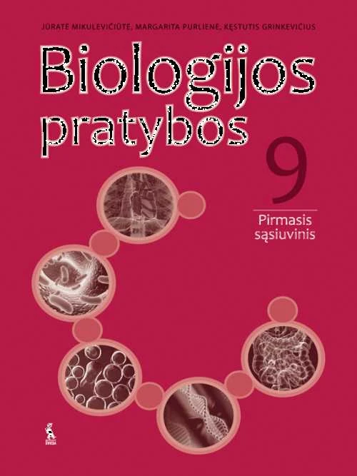KNYGA Šviesa Biologija. Pratybos 9 klasei, 1-asis sąsiuvinis