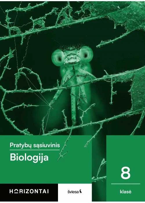 KNYGA Šviesa Biologija. Pratybų sąsiuvinis 8 klasei, serija Horizontai