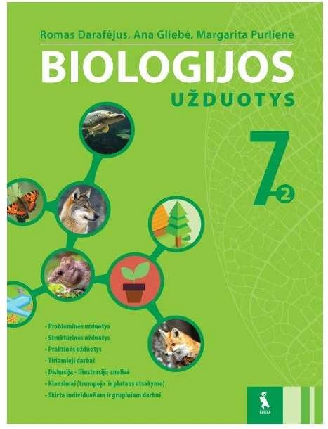 KNYGA Šviesa Biologijos užduotys 7 klasei, 2-asis sąsiuvinis