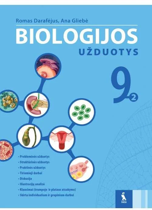 KNYGA Šviesa Biologija. Užduotys 9 klasei, 2-asis sąsiuvinis