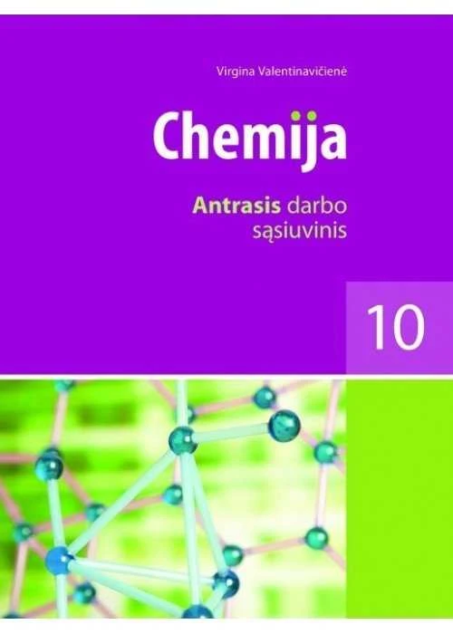 KNYGA Šviesa Chemija. Antrasis darbo sąsiuvinis X klasei