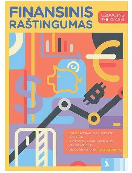 KNYGA Šviesa Finansinis raštingumas. Užduotys 7-8 kl.