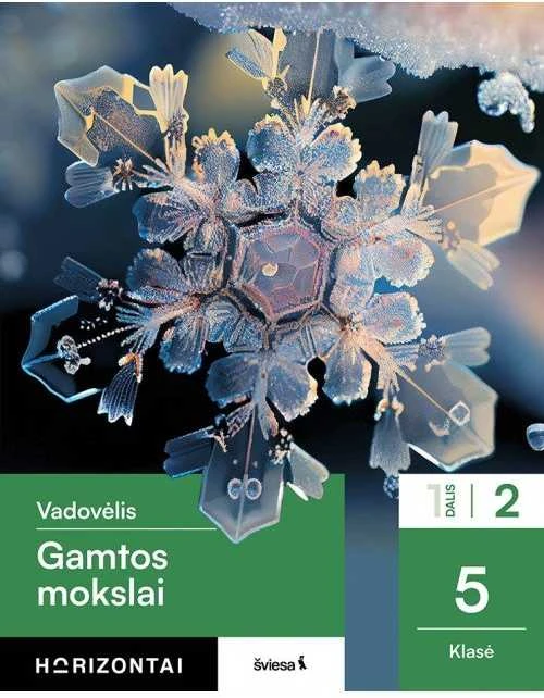 KNYGA Šviesa Gamtos mokslai. Vadovėlis 5 klasei, 2 dalis, serija Horizontai