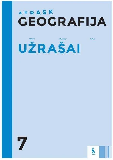 KNYGA Šviesa Geografija. Užrašai 7 klasei (ATRASK)