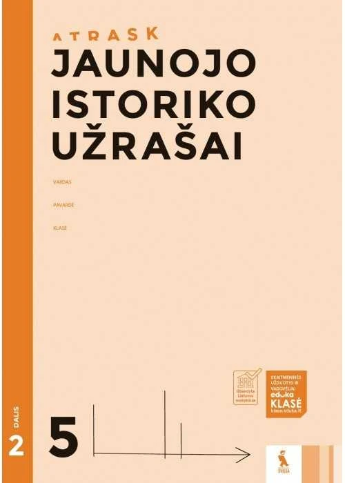 KNYGA Šviesa Jaunojo istoriko užrašai V klasei 2 dalis (ATRASK)