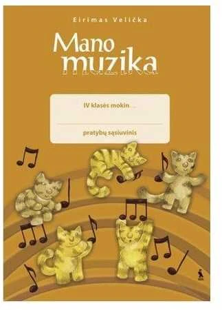 KNYGA Šviesa Mano muzika. Pratybų sąsiuvinis 4 klasei