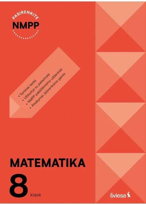 KNYGA Šviesa Matematika. NMPP, 8 klasė, serija Pasirenkite NMPP