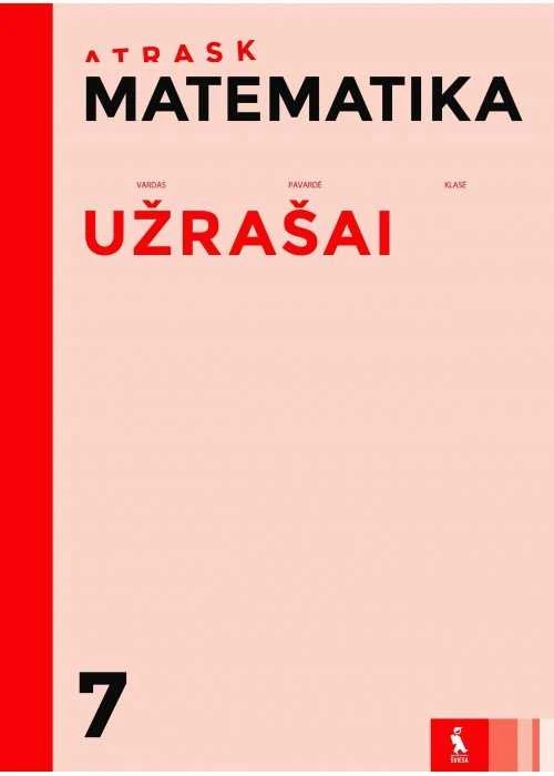 KNYGA Šviesa MATEMATIKA. Užrašai VII kl. (s. ATRASK)