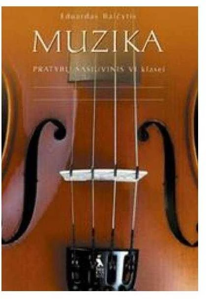 KNYGA Šviesa Muzika. Pratybų sąsiuvinis 6 klasei