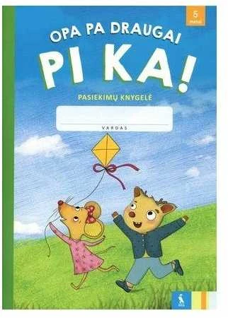 Šviesa OPA PA draugai PI KA! Pasiekimų aplankas
