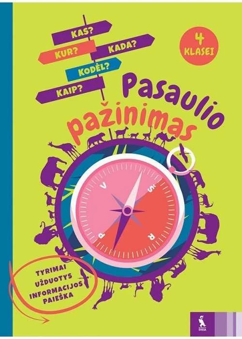 KNYGA Šviesa Pasaulio pažinimas 4 klasei (tyrimai ir užduotys)