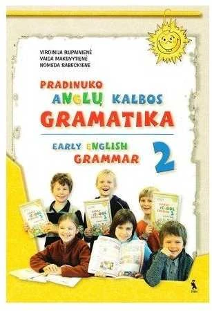 KNYGA Šviesa Pradinuko anglų kalbos gramatika 2. Early English Grammar 2