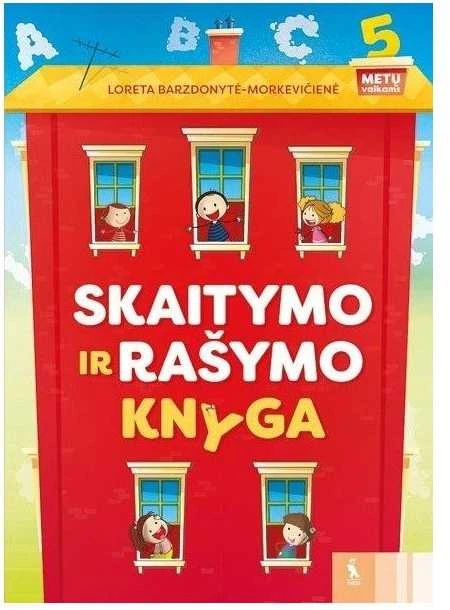 Šviesa Skaitymo ir rašymo knyga 5 metų vaikams