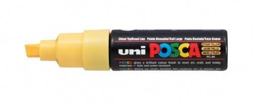 Uni Mitsubishi Markeris POSCA PC-8K Nr.73 šiaudų geltonas